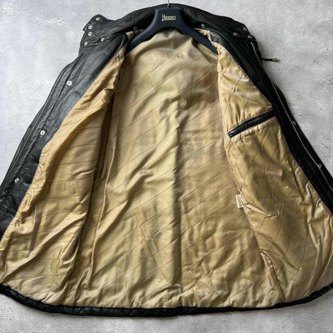 MCM - 入手困難 90s O.T.C by MCM 牛革 本革 フード付き レザー MCM - 入手困難 90s O.T.C by MCM 牛革 本革 フード付き レザー