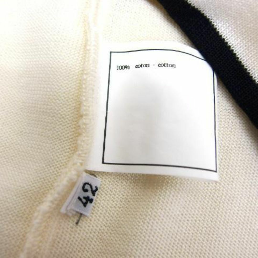 ☆希少☆CHANEL 96C バイカラー ココボタン ポロシャツ アイボリー ☆希少☆CHANEL 96C バイカラー ココボタン ポロシャツ アイボリー