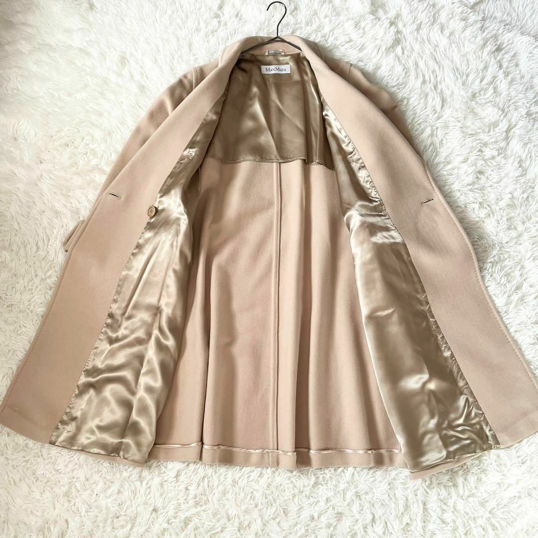 MaxMara マックスマーラ ロングコート 白タグ アンゴラ カシゴラ 40 MaxMara マックスマーラ ロングコート 白タグ アンゴラ カシゴラ 40