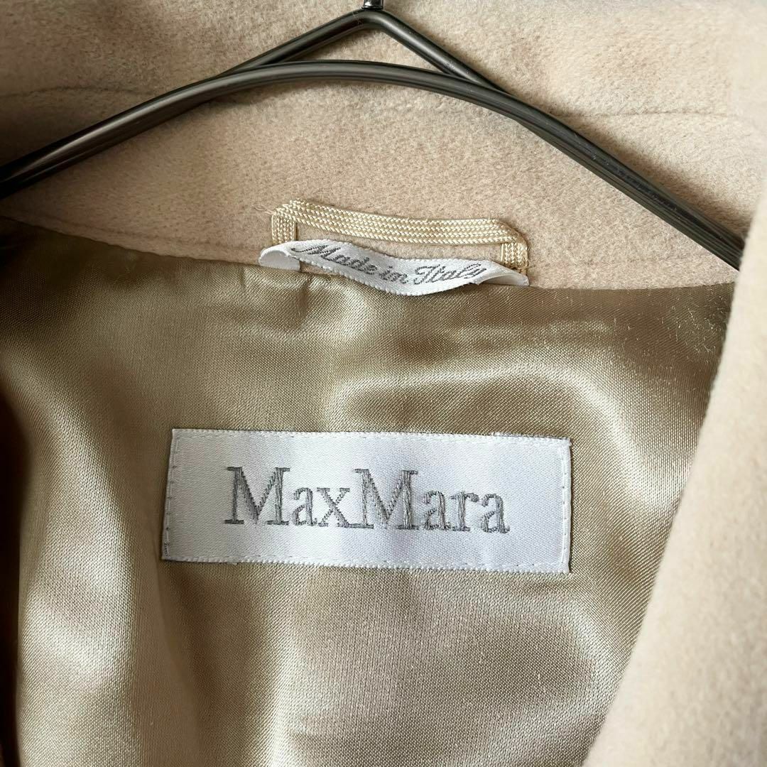 MaxMara マックスマーラ ロングコート 白タグ アンゴラ カシゴラ 40 MaxMara マックスマーラ ロングコート 白タグ アンゴラ カシゴラ 40