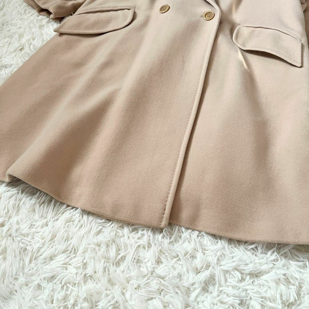 MaxMara マックスマーラ ロングコート 白タグ アンゴラ カシゴラ 40 MaxMara マックスマーラ ロングコート 白タグ アンゴラ カシゴラ 40