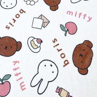 ミッフィー(miffy)のミッフィー miffy クイックドライタオル (ピンク) バスタオル(タオルケット)