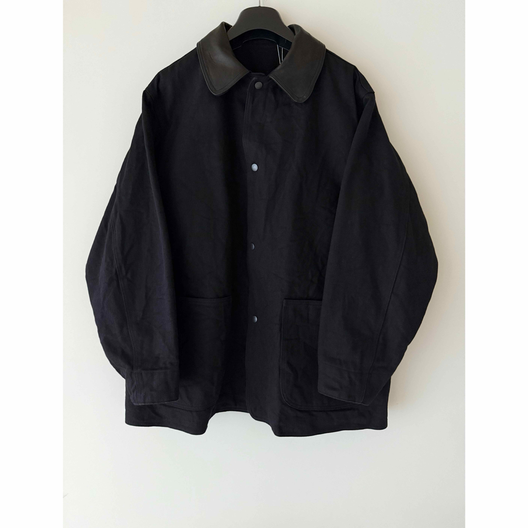 COMOLI - COMOLI / デニム レザー ワークジャケット 新品未使用 COMOLI - COMOLI / デニム レザー ワークジャケット 新品未使用