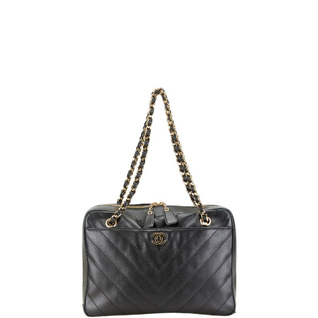 CHANEL - シャネル Vステッチ ココマーク チェーン ショルダー CHANEL - シャネル Vステッチ ココマーク チェーン ショルダー
