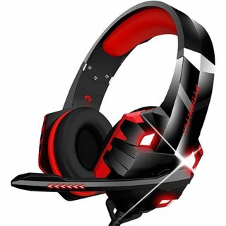 ゲーミングヘッドセット ヘッドホン マイク付き 有線 7.1chサラウンド(ヘッドフォン/イヤフォン)
