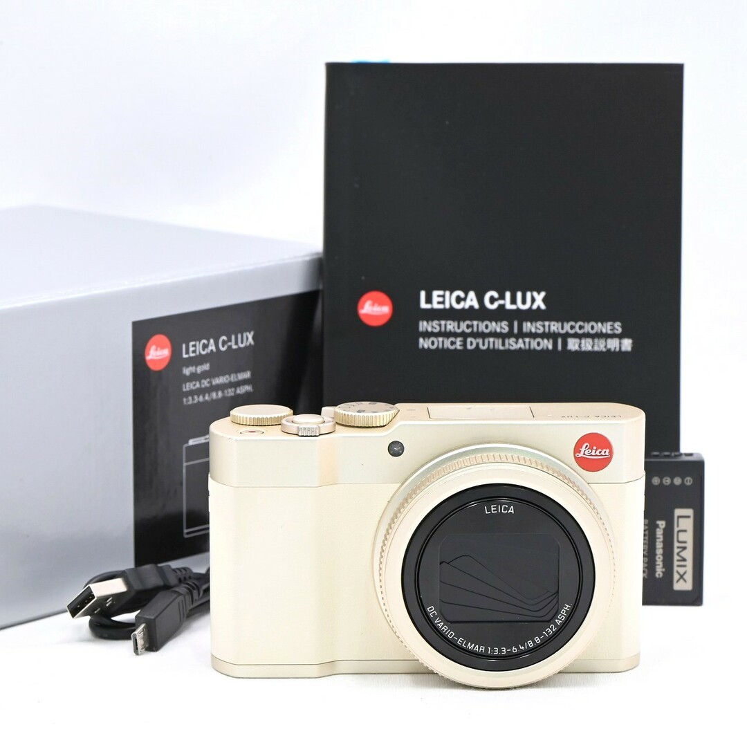 Leica C-LUX ライトゴールド 19126 Leica C-LUX ライトゴールド 19126