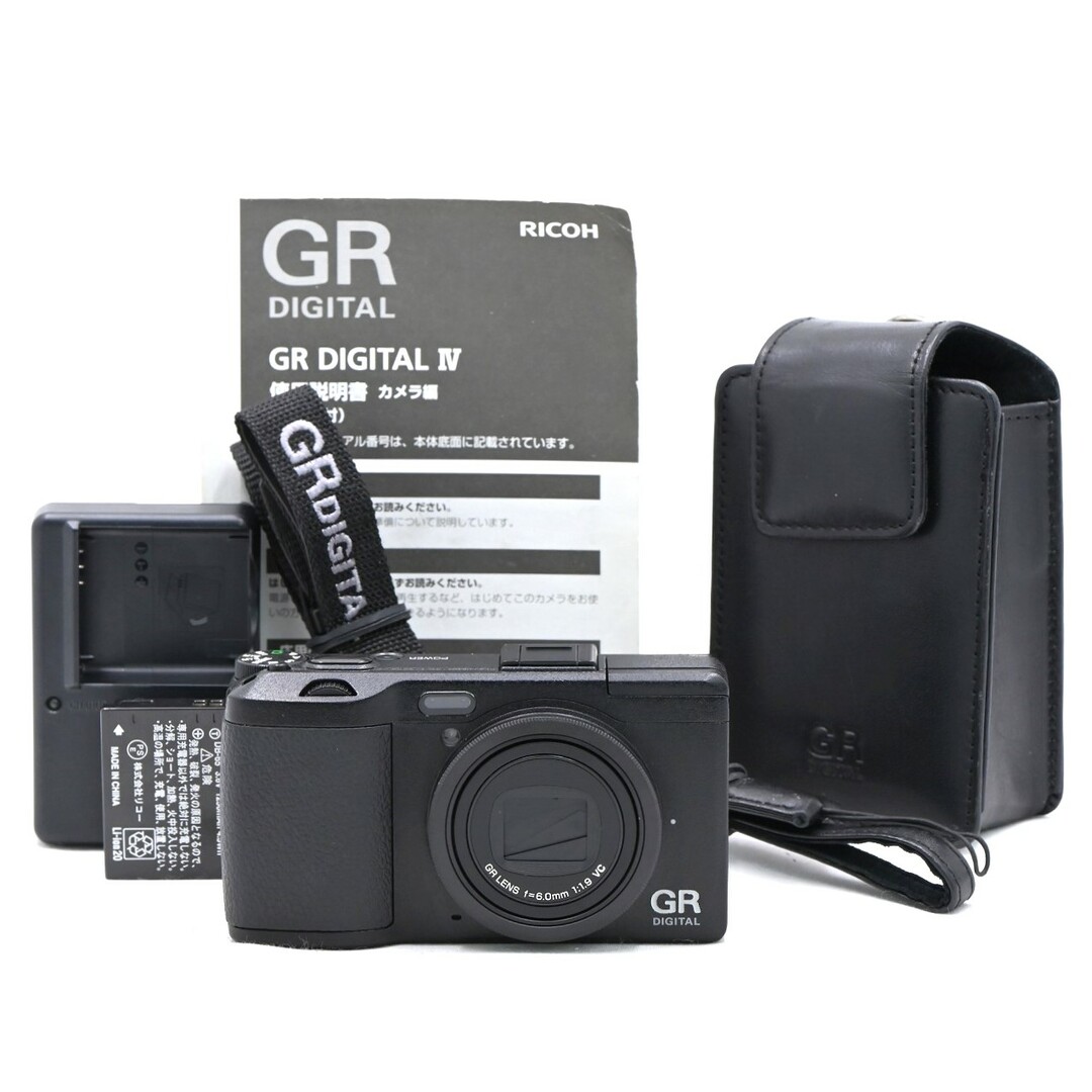 RICOH GR DIGITAL IV ブラック カメラ RICOH GR DIGITAL IV ブラック カメラ