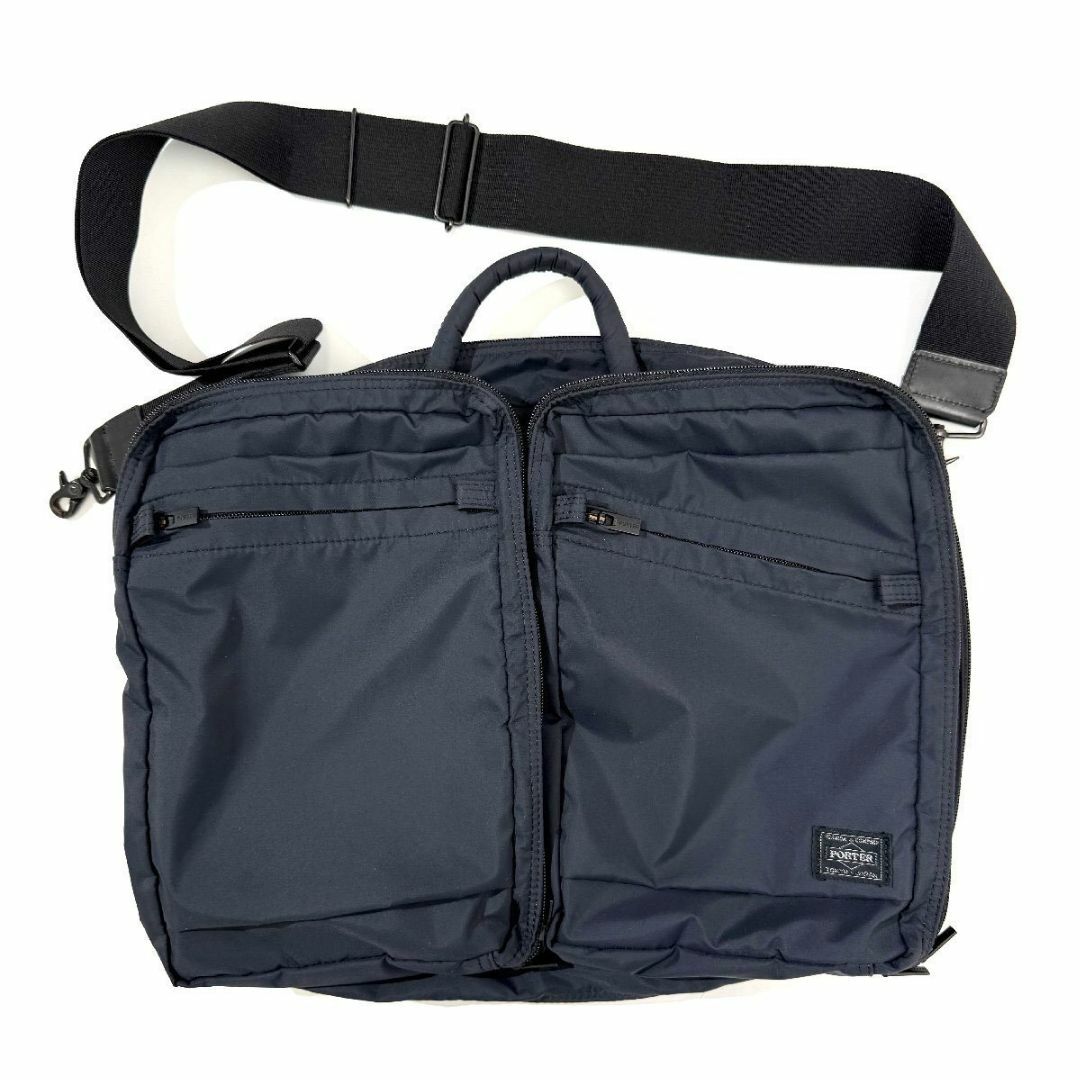 PORTER - PORTER LAYER 3WAYブリーフケース ネイビー ポーターの PORTER - PORTER LAYER 3WAYブリーフケース ネイビー ポーターの
