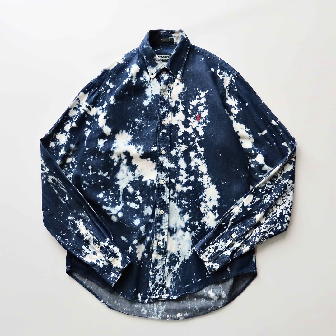 POLO RALPH LAUREN - 希少 80s ラルフローレン ブリーチ加工 POLO RALPH LAUREN - 希少 80s ラルフローレン ブリーチ加工