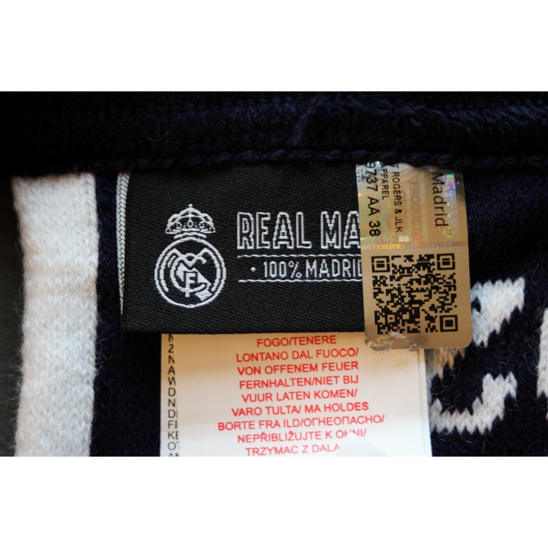 レアル・マドリード サッカーマフラー Real Madrid ユーロ 現地 レアル・マドリード サッカーマフラー Real Madrid ユーロ 現地