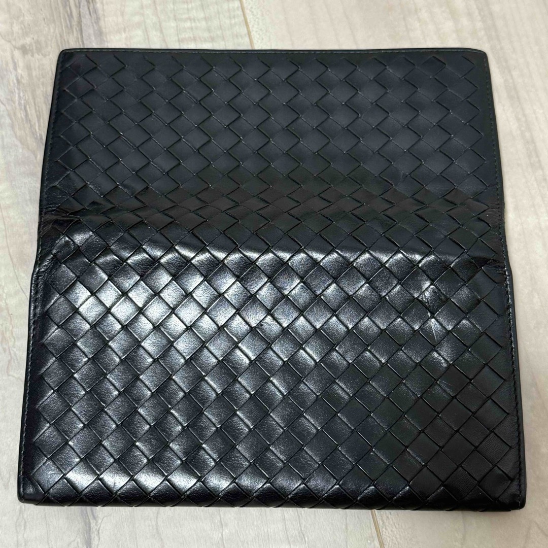 ボッテガヴェネタ/BOTTEGA VENETA 長財布 黒 約10万円 送料込み ボッテガヴェネタ/BOTTEGA VENETA 長財布 黒 約10万円 送料込み