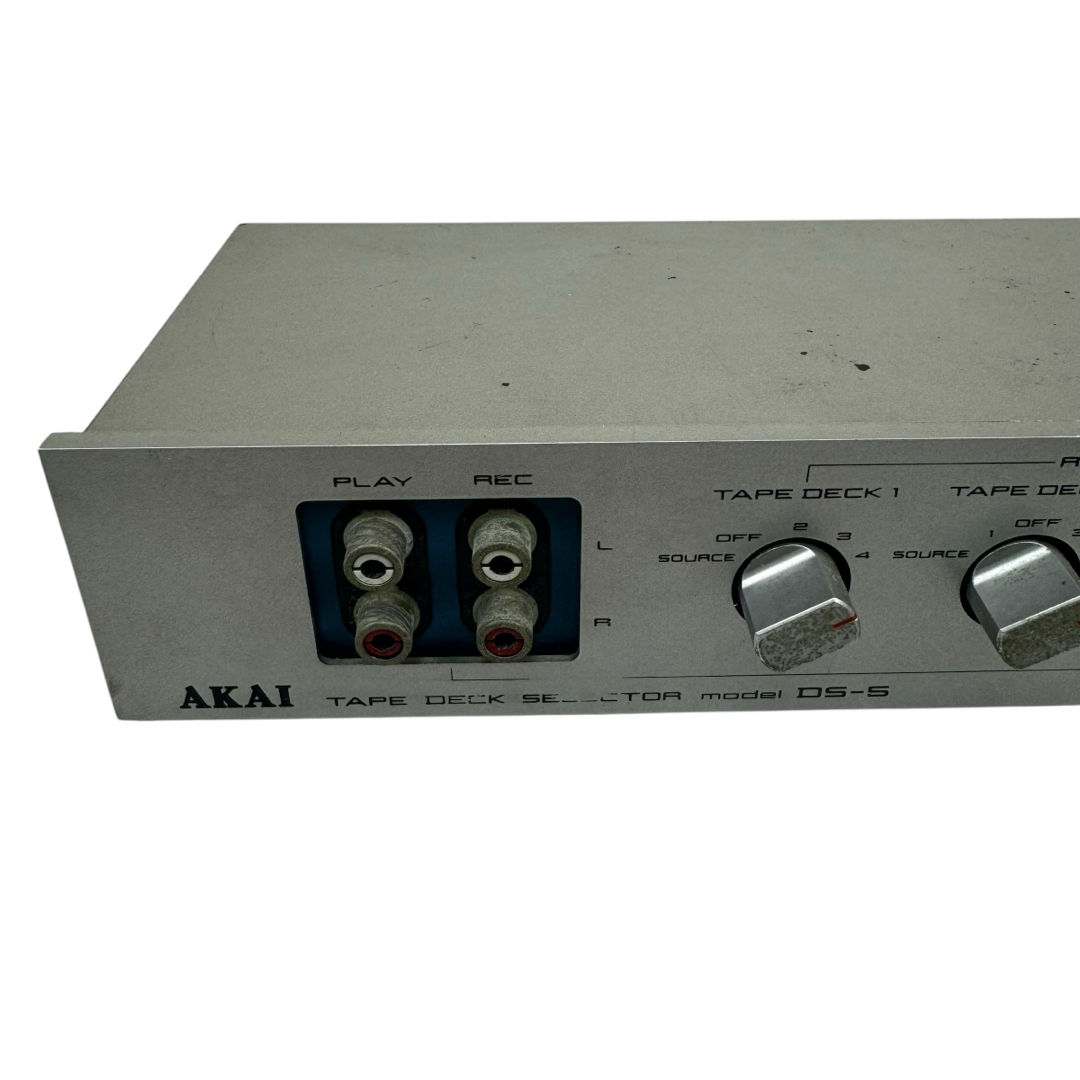 AKAI アカイ DS-5 テープデッキセレクター 4系統 動作品 AKAI アカイ DS-5 テープデッキセレクター 4系統 動作品