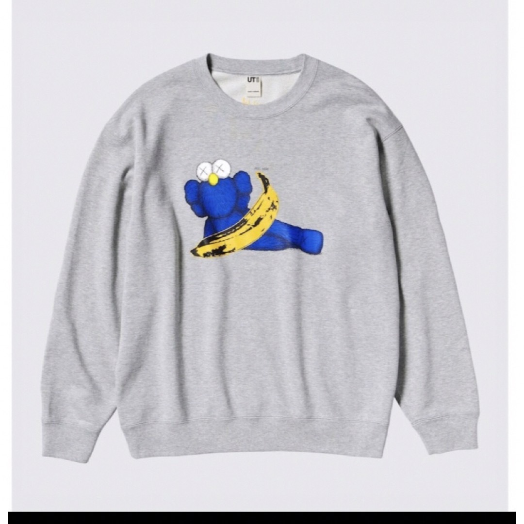 UNIQLO - UNIQLO×KAWS セサミストリートMサイズスウェットシャツ UNIQLO - UNIQLO×KAWS セサミストリートMサイズスウェットシャツ