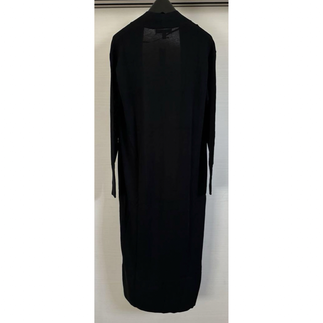 1748 新品　BANANA REPUBLIC ロングカーディガン　ブラック　M Banana Republic - 1748 新品 バナナリパブリック ロング
