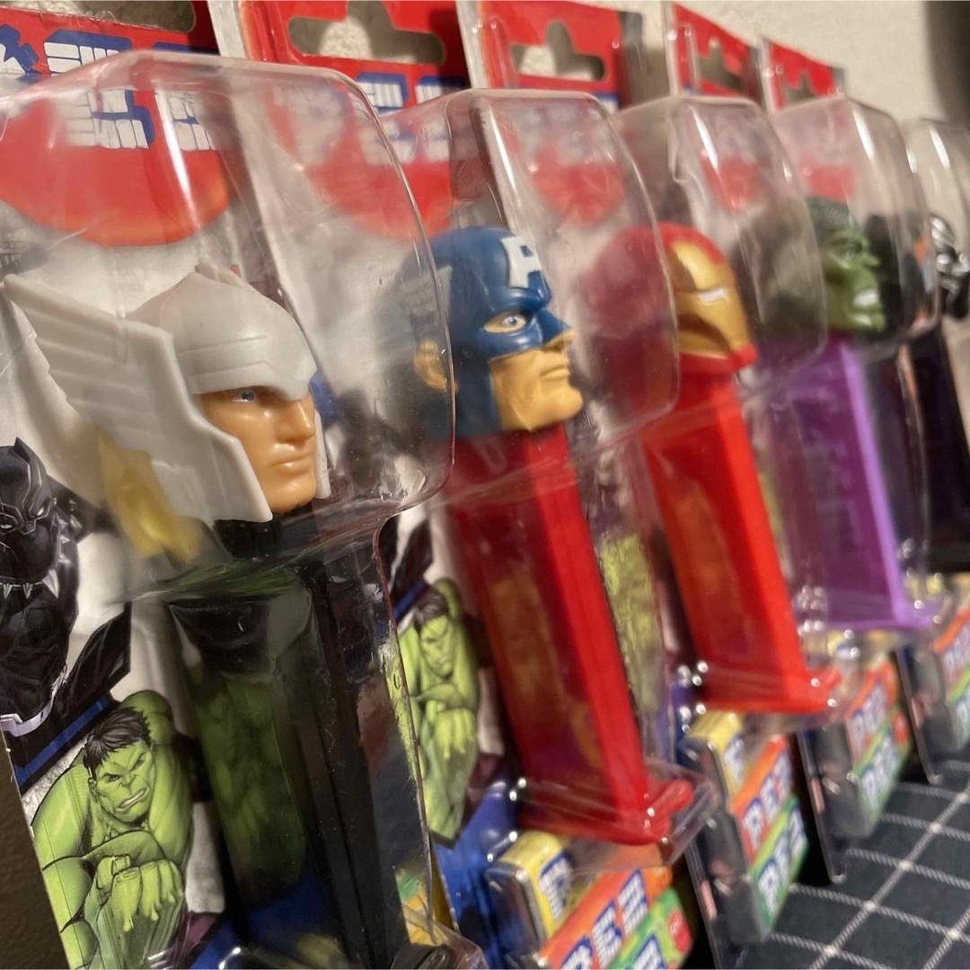 MARVEL - 【匿名配送】 マーベル アベンジャーズ ペッツ PEZ 5個 MARVEL - 【匿名配送】 マーベル アベンジャーズ ペッツ PEZ 5個
