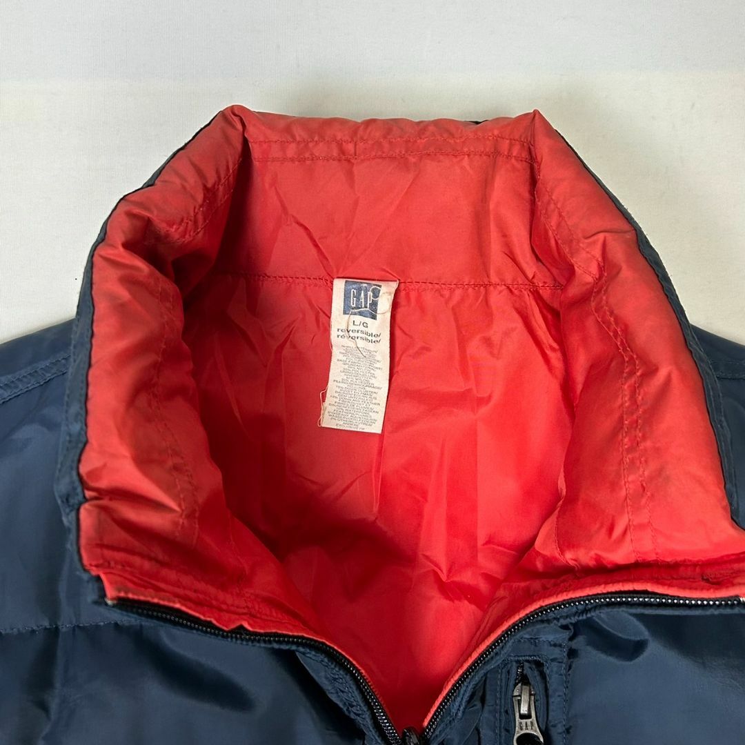 GAP - 00s OLD GAP オールドギャップ リバーシブル ダウンベスト GAP - 00s OLD GAP オールドギャップ リバーシブル ダウンベスト