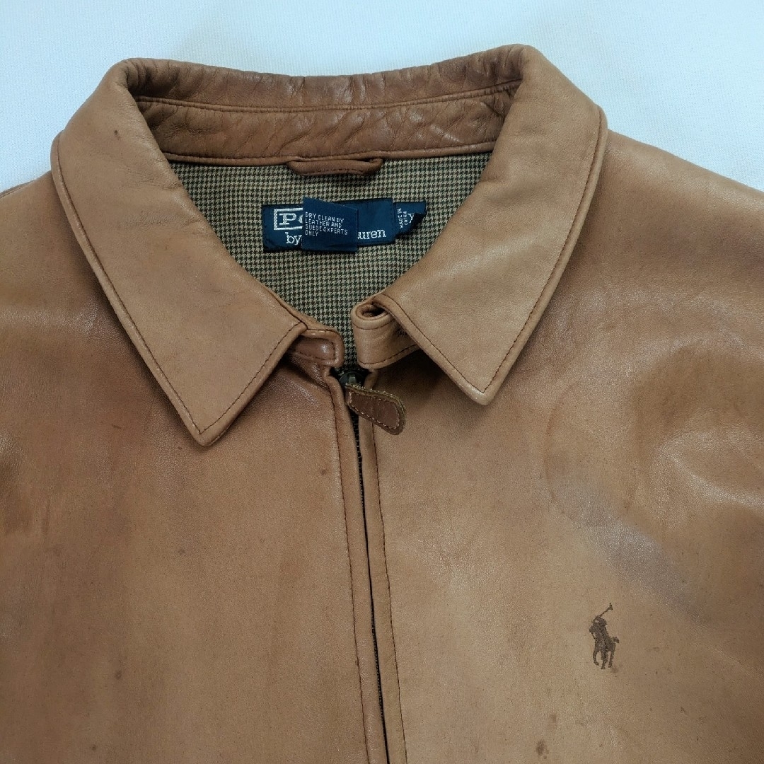 POLO RALPH LAUREN - ポロ ラルフローレン レザージャケット POLO RALPH LAUREN - ポロ ラルフローレン レザージャケット