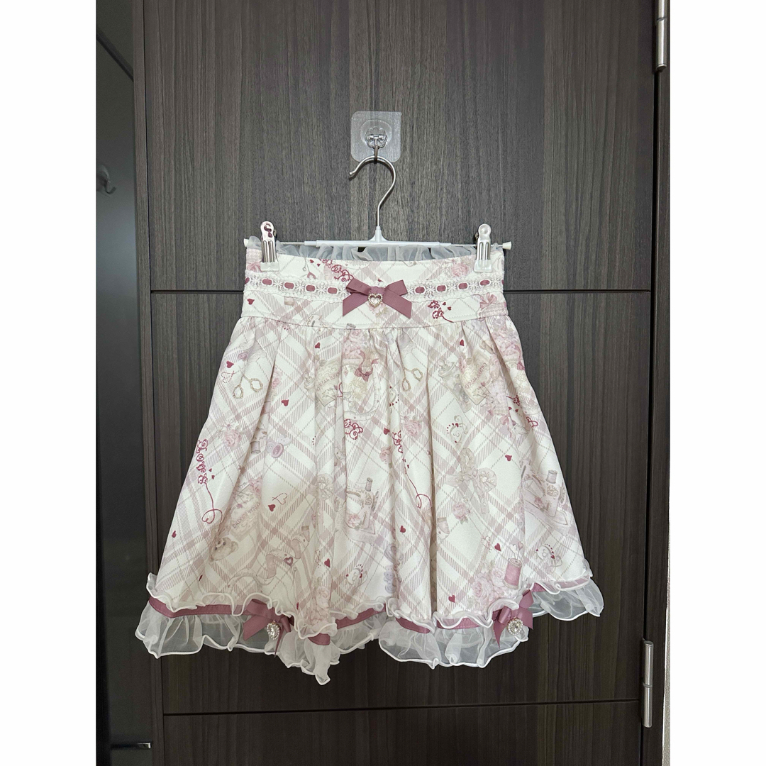 リズリサ sewing bear柄 セットアップ かたす ピンク リズリサ sewing bear柄 セットアップ かたす ピンク