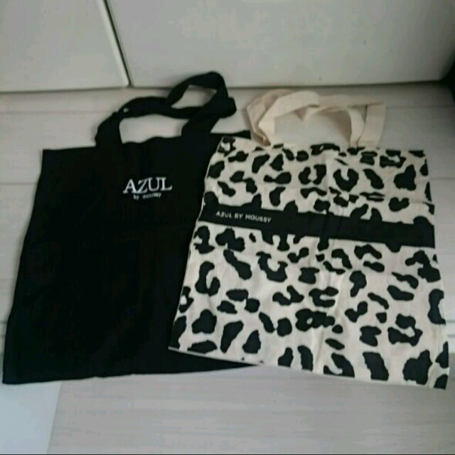 AZUL by moussy(アズールバイマウジー)の♡ AZUL ♡ エコバック ♡ 2点セット ♡ レディースのバッグ(エコバッグ)の商品写真