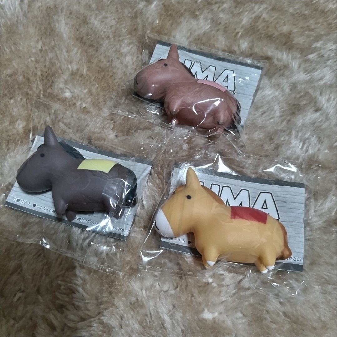 3点セット UMA ソフビフィギュア エンタメ/ホビーのおもちゃ/ぬいぐるみ(キャラクターグッズ)の商品写真