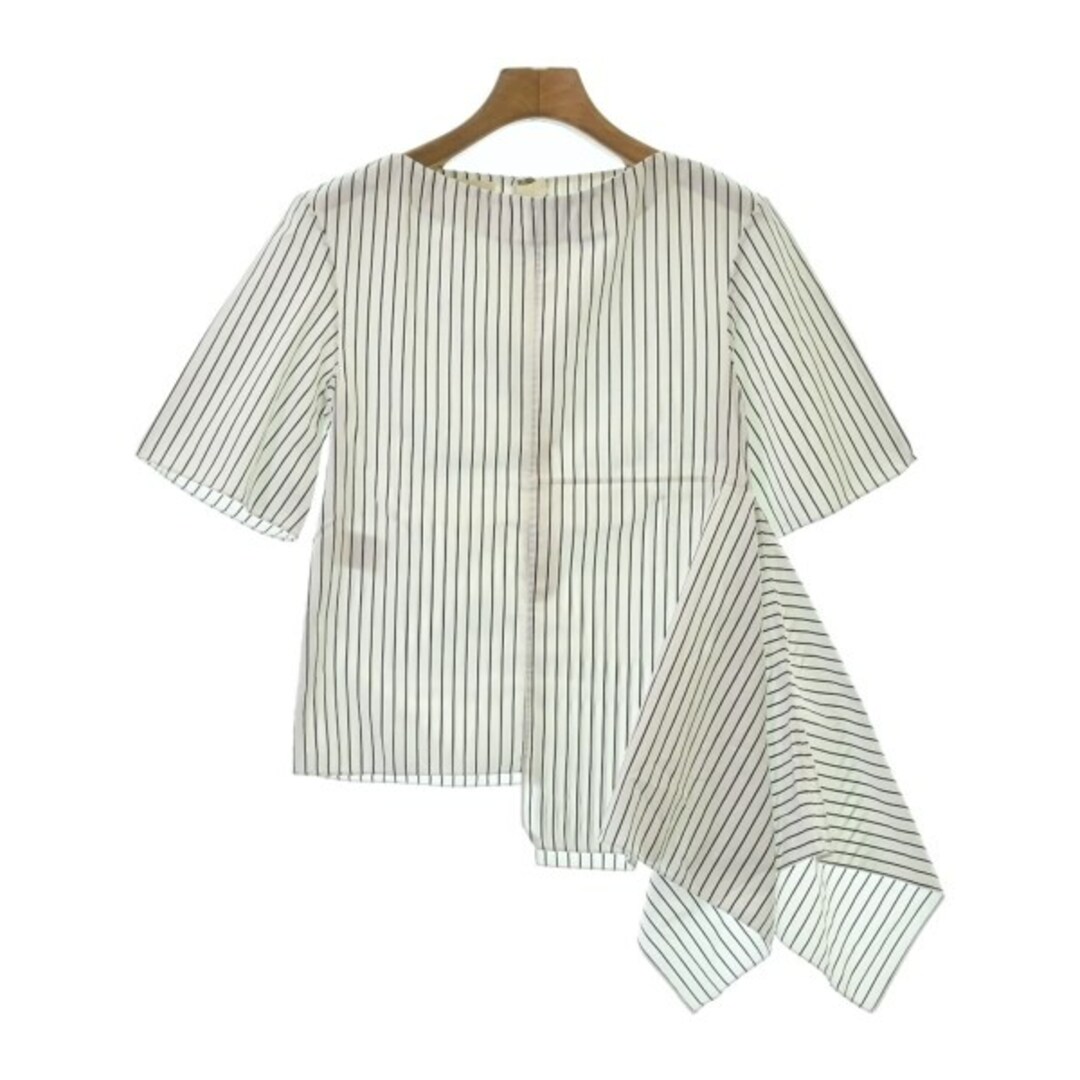 MARNI マルニ ブラウス 36(XS位) 白x黒(ストライプ) 【古着】 MARNI マルニ ブラウス 36(XS位) 白x黒(ストライプ) 【古着】