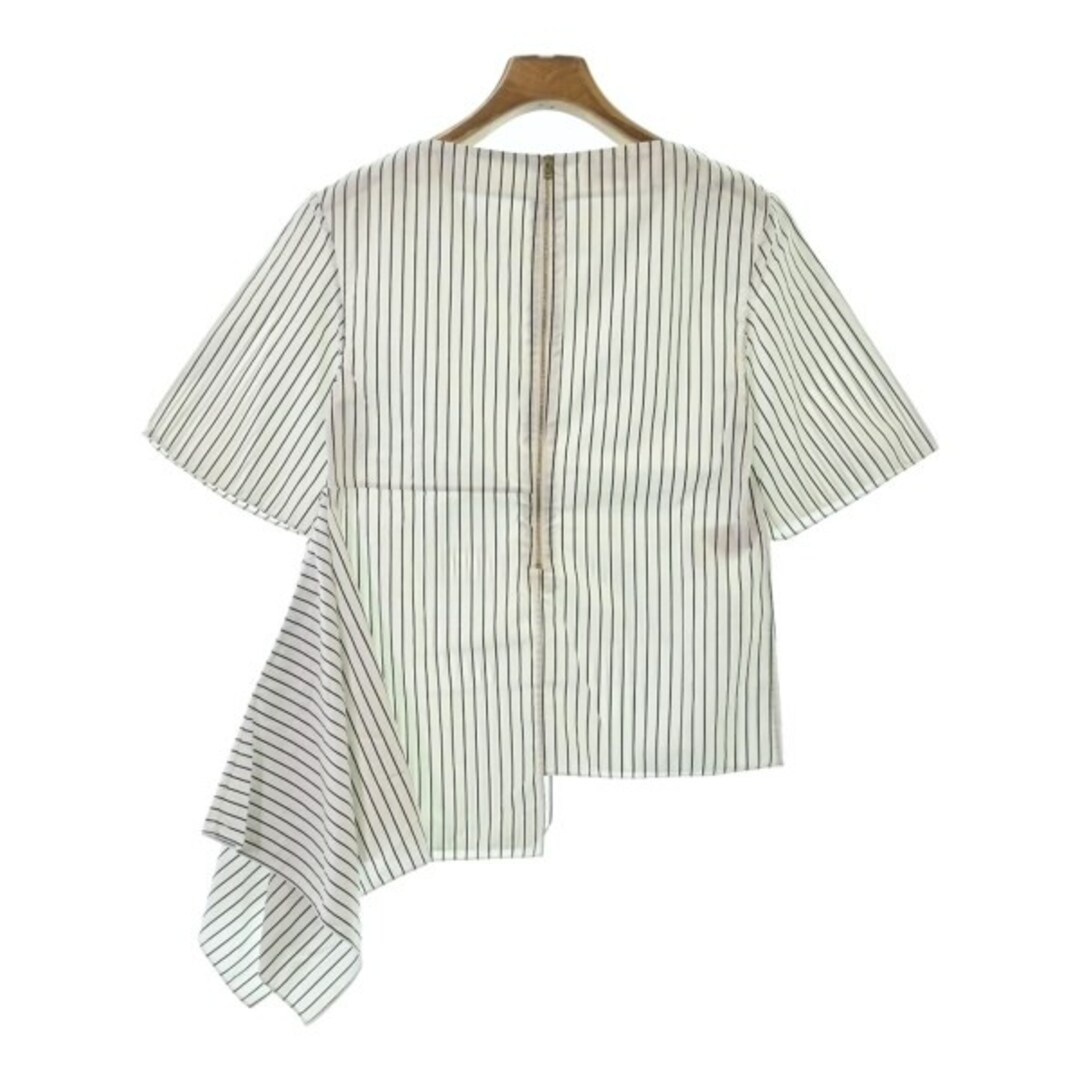 MARNI マルニ ブラウス 36(XS位) 白x黒(ストライプ) 【古着】 MARNI マルニ ブラウス 36(XS位) 白x黒(ストライプ) 【古着】