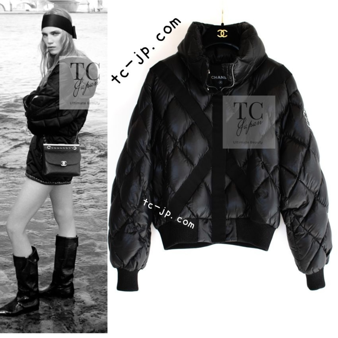 CHANEL - 72万 シャネル ダウン ジャケット CHANEL ココ CHANEL - 72万 シャネル ダウン ジャケット CHANEL ココ