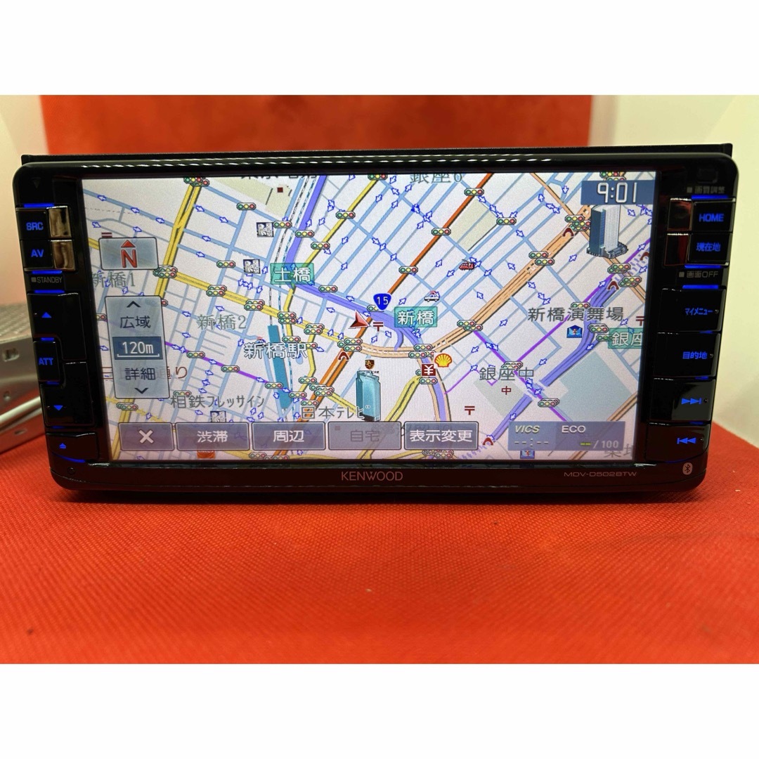 ⭐︎美品⭐︎KENWOOD 2023地図 MDV-D502BTW新品バックカメラ付 ⭐︎美品⭐︎KENWOOD 2023地図 MDV-D502BTW新品バックカメラ付