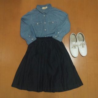 ダブルクローゼット(w closet)のw closet♬デニムシャツ(シャツ/ブラウス(長袖/七分))