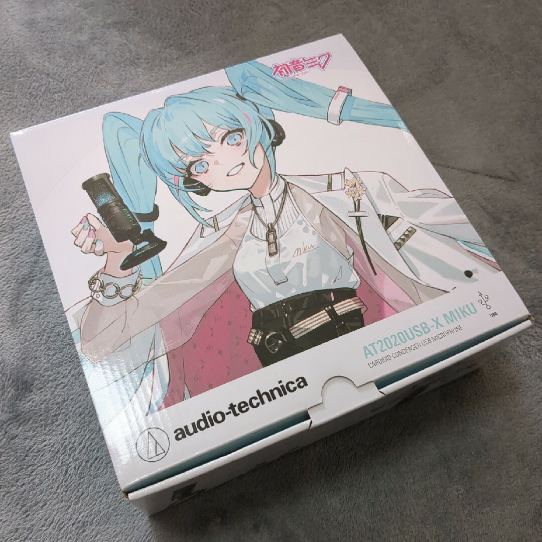 audio-technica AT2020USB-X MIKU レコーディング/PA機器 audio-technica AT2020USB-X MIKU レコーディング/PA機器