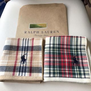 ラルフローレン(Ralph Lauren)のラルフローレン☆ガーゼハンカチセット(その他)