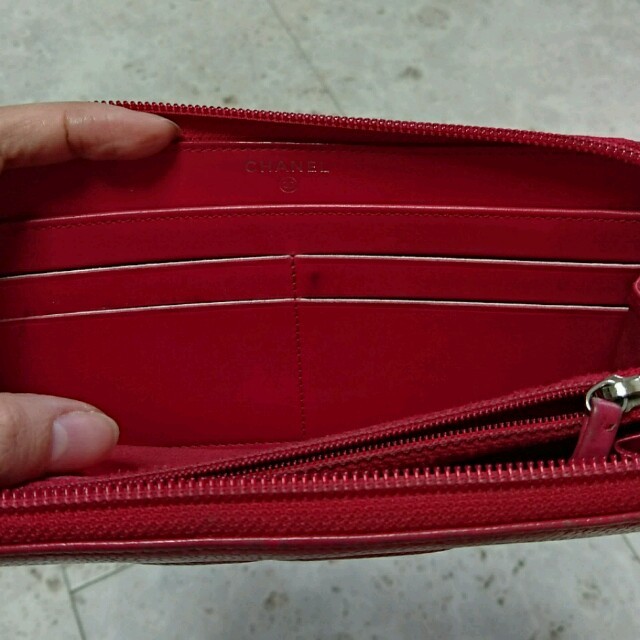 【イチゴさま専用】CHANELラウンドファスナー長財布