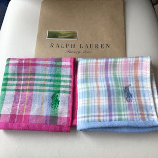 ラルフローレン(Ralph Lauren)のラルフローレン☆ガーゼハンカチセット(その他)