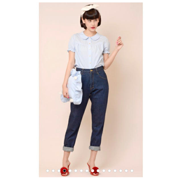 Katie(ケイティー)のKatie jeans work pants very brain milk レディースのパンツ(デニム/ジーンズ)の商品写真