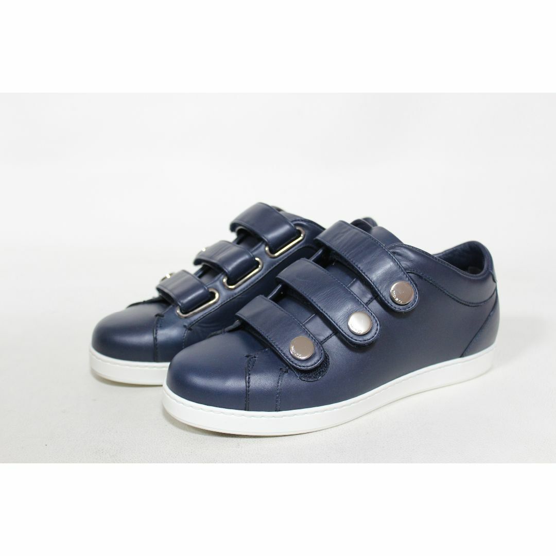 JIMMY CHOO ジミーチュウ ベルクロスニーカー(37)超美品 JIMMY CHOO ジミーチュウ ベルクロスニーカー(37)超美品