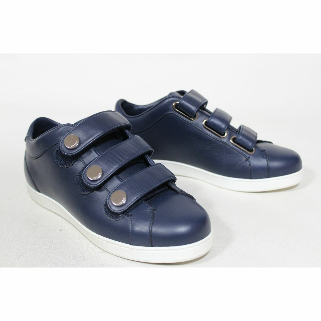 JIMMY CHOO ジミーチュウ ベルクロスニーカー(37)超美品 JIMMY CHOO ジミーチュウ ベルクロスニーカー(37)超美品