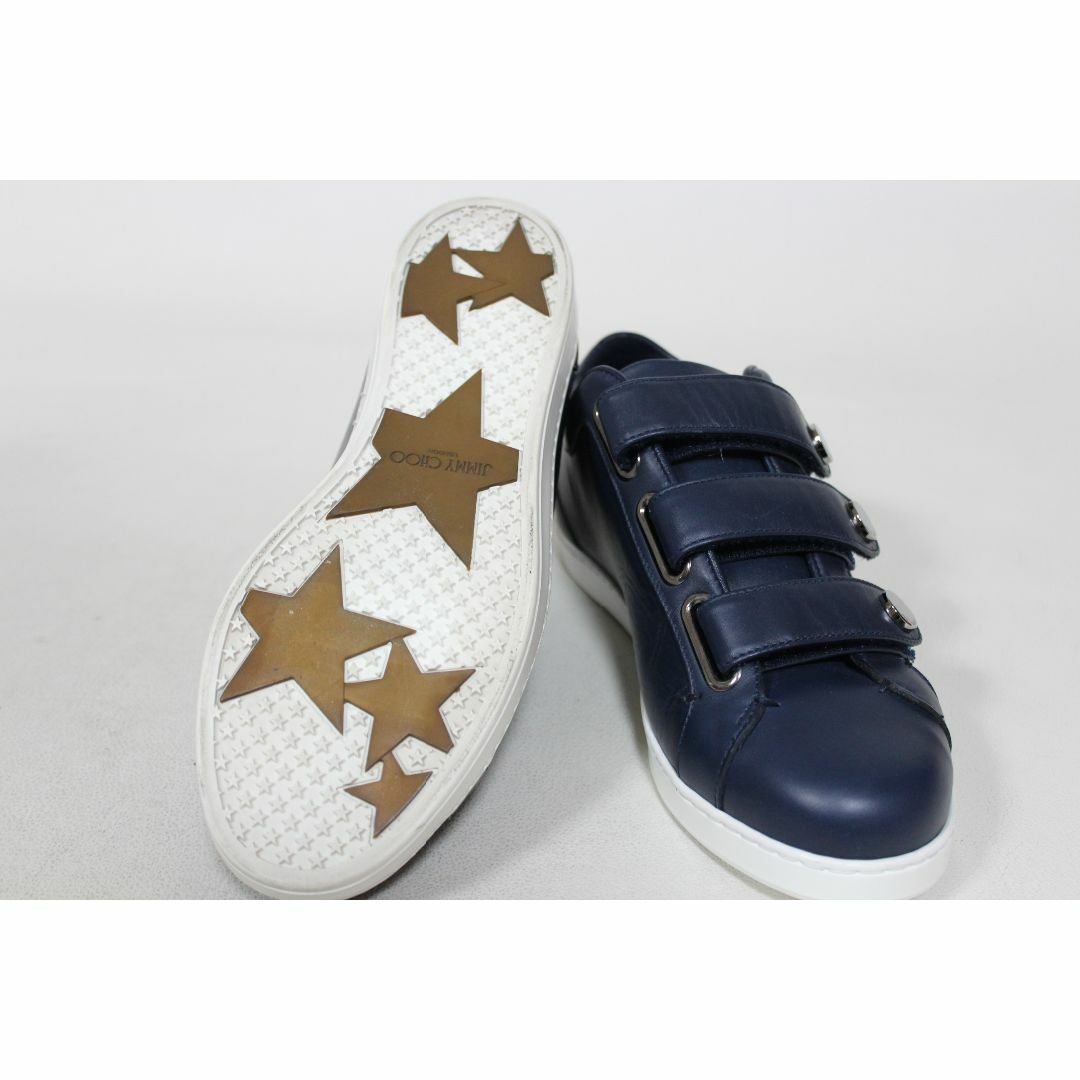 JIMMY CHOO ジミーチュウ ベルクロスニーカー(37)超美品 JIMMY CHOO ジミーチュウ ベルクロスニーカー(37)超美品