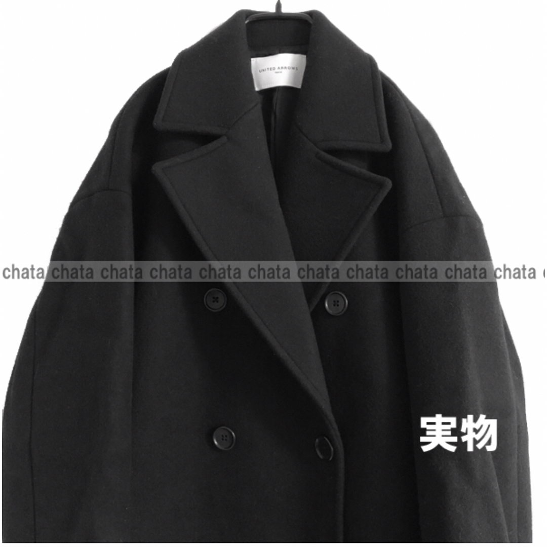 UNITED ARROWS - 【ユナイテッドアローズ】メルトン Pコート UNITED ARROWS - 【ユナイテッドアローズ】メルトン Pコート