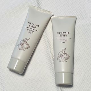 ムジルシリョウヒン(MUJI (無印良品))の【新品・未開封】無印良品　ハンドクリーム 柚子　５０ｇ✖️２本(ハンドクリーム)