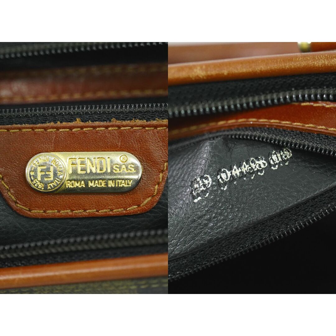 FENDI - 本物 フェンディ FENDI ペカン ミニ ボストンバッグ FENDI - 本物 フェンディ FENDI ペカン ミニ ボストンバッグ