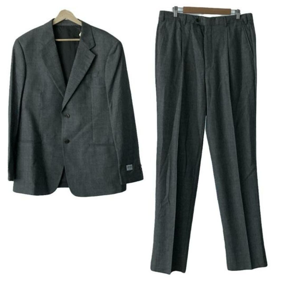 Giorgio Armani メンズ ブラック ウールスーツ スーツ Giorgio Armani メンズ ブラック ウールスーツ スーツ