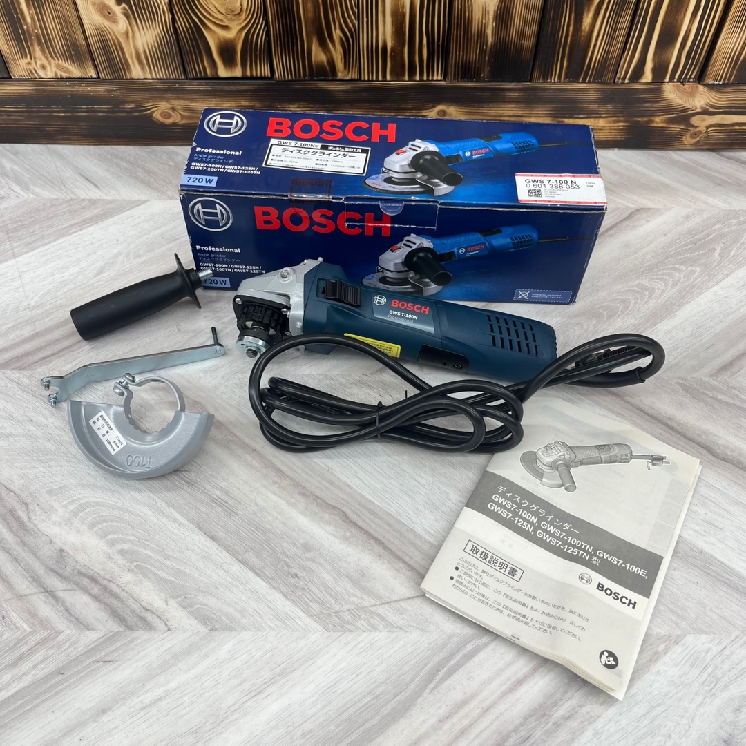 ボッシュ(BOSCH) 100㎜ディスクグラインダー GWS7-100N【越谷店】 ボッシュ(BOSCH) 100㎜ディスクグラインダー GWS7-100N【越谷店】
