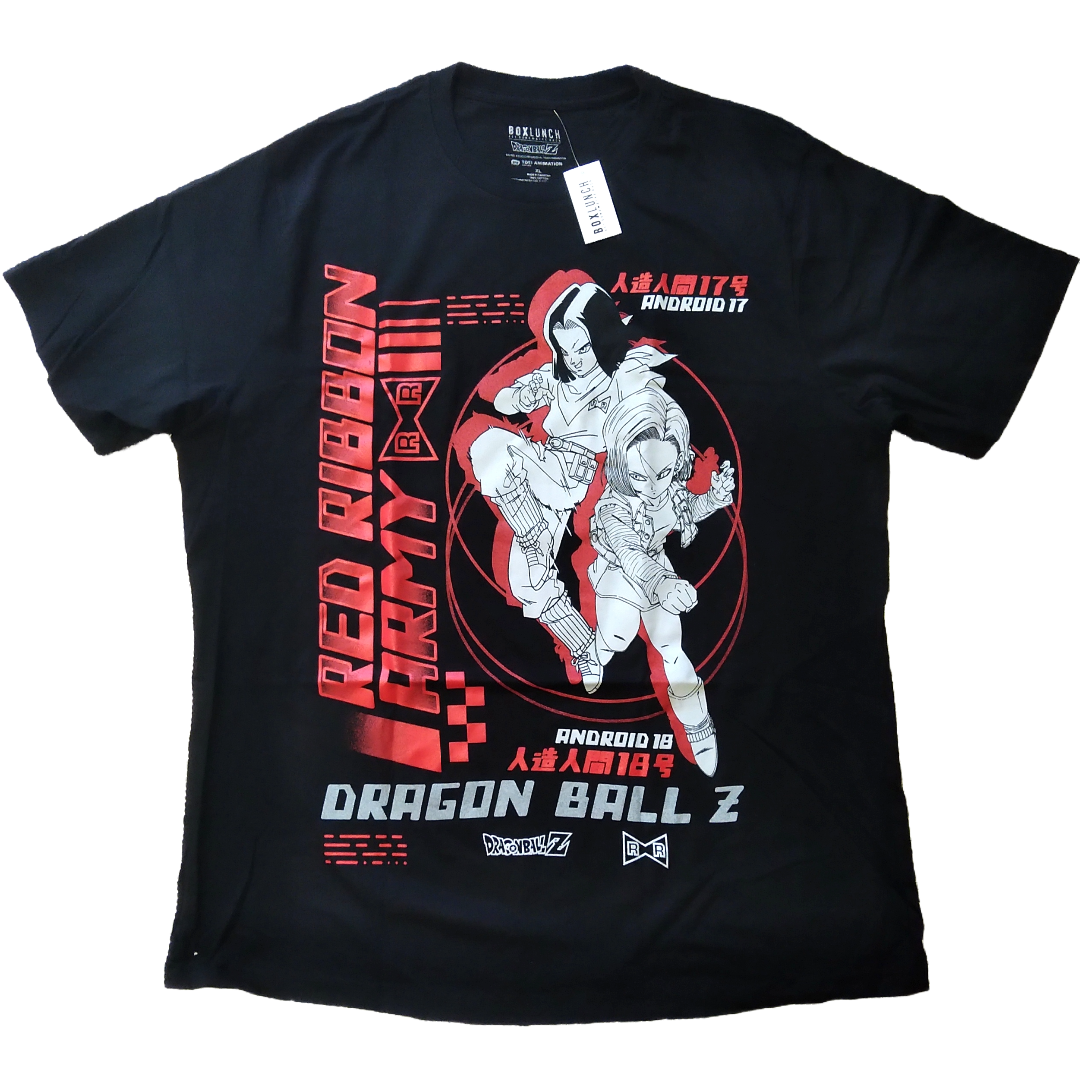 ドラゴンボール - ドラゴンボールZ Tシャツ XL 黒 アニメT 人造 ドラゴンボール - ドラゴンボールZ Tシャツ XL 黒 アニメT 人造