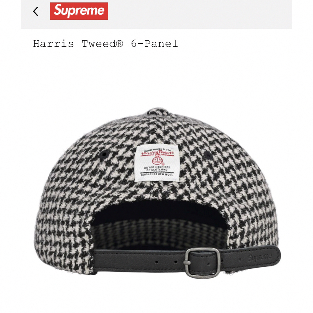 Supreme - 【新品】タグ付☆即完☆Supreme Harris Tweed® 6 Supreme - 【新品】タグ付☆即完☆Supreme Harris Tweed® 6