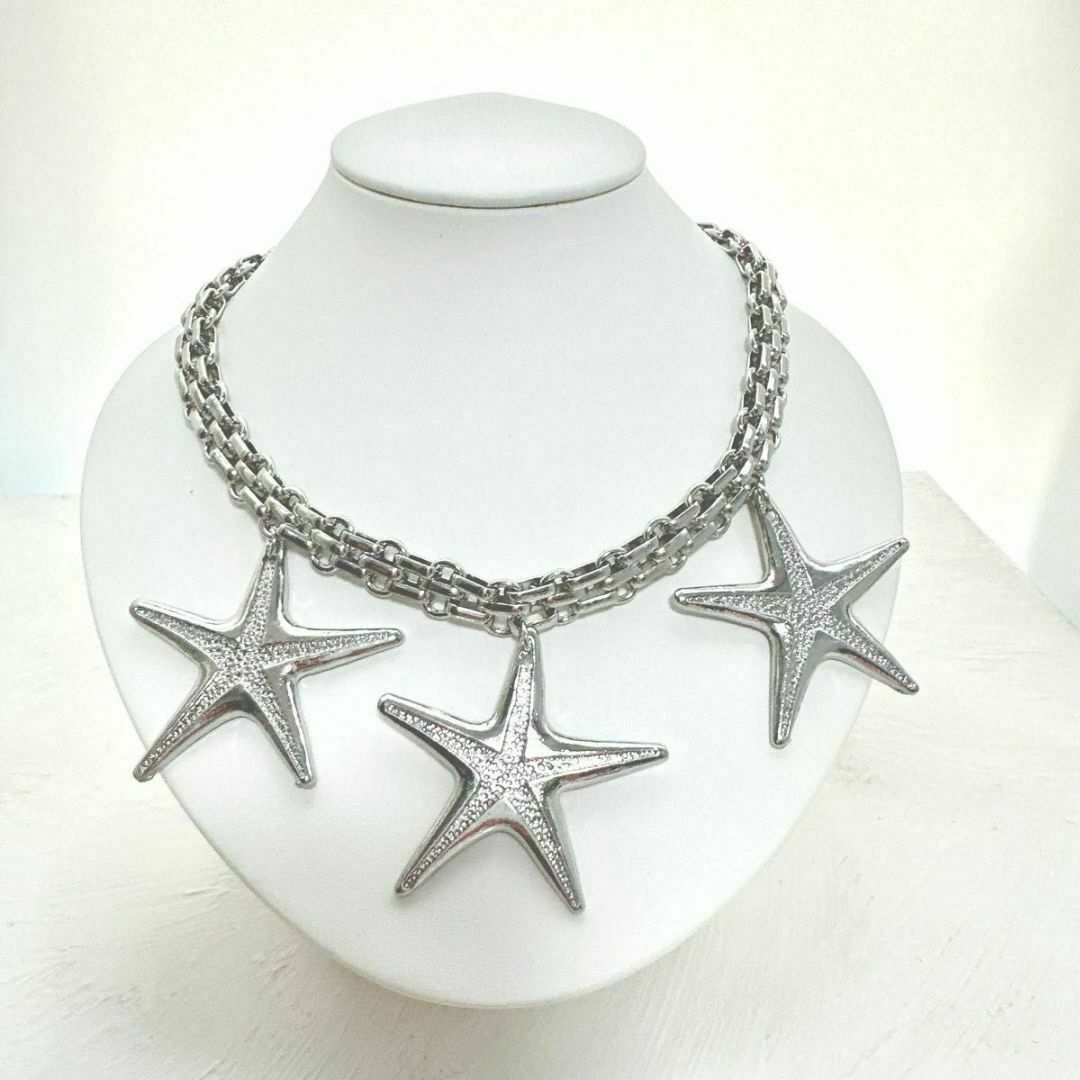 ネックレス シルバー y2k フェアリーグランジ グランジ 星 スター 個性派 レディースのアクセサリー(ネックレス)の商品写真