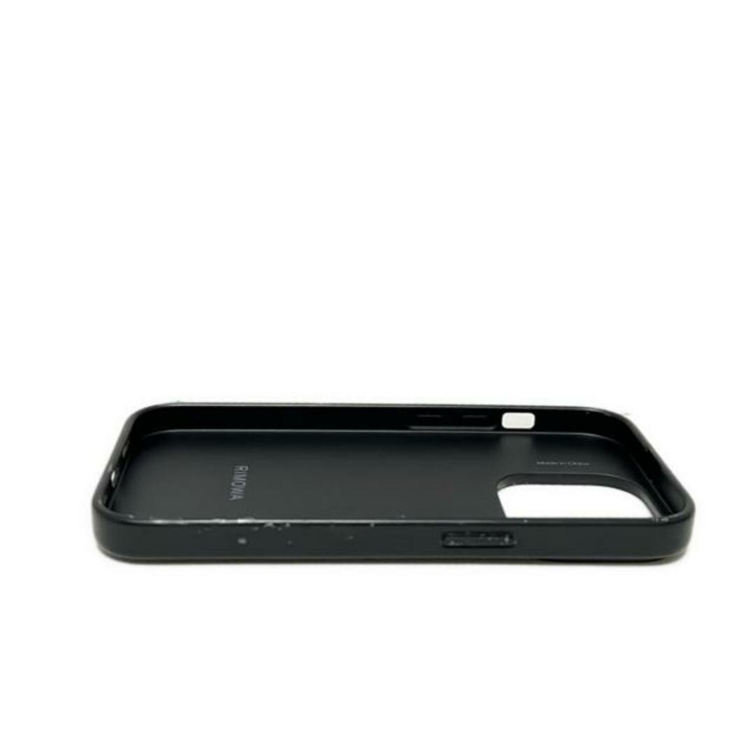 RIMOWA - RIMOWA(リモワ) 携帯電話ケース - 黒 iPhoneケース RIMOWA - RIMOWA(リモワ) 携帯電話ケース - 黒 iPhoneケース