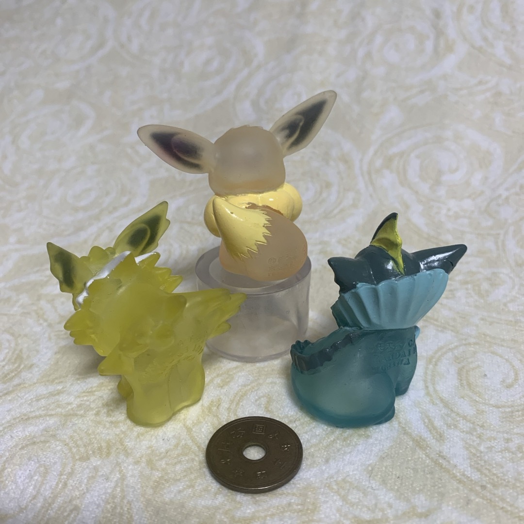 ポケモン フィギュア キッズ 指人形 クリア イーブイ シャワーズ ポケモン フィギュア キッズ 指人形 クリア イーブイ シャワーズ