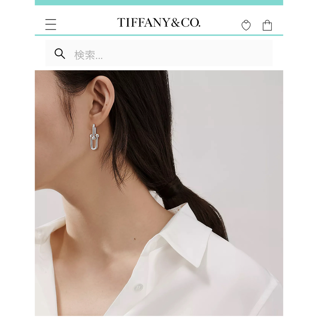 ティファニー TIFFANY ハードウェア ピアス ラージリンク 高級 ティファニー TIFFANY ハードウェア ピアス ラージリンク 高級