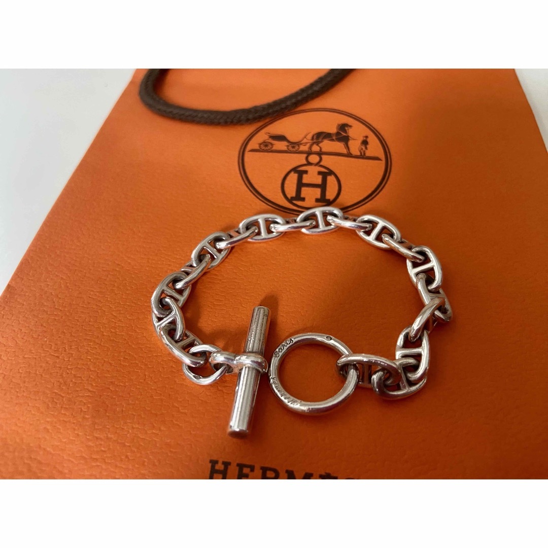 HERMES - エルメス シェーヌダンクル ヴィンテージ ブレスレット HERMES - エルメス シェーヌダンクル ヴィンテージ ブレスレット