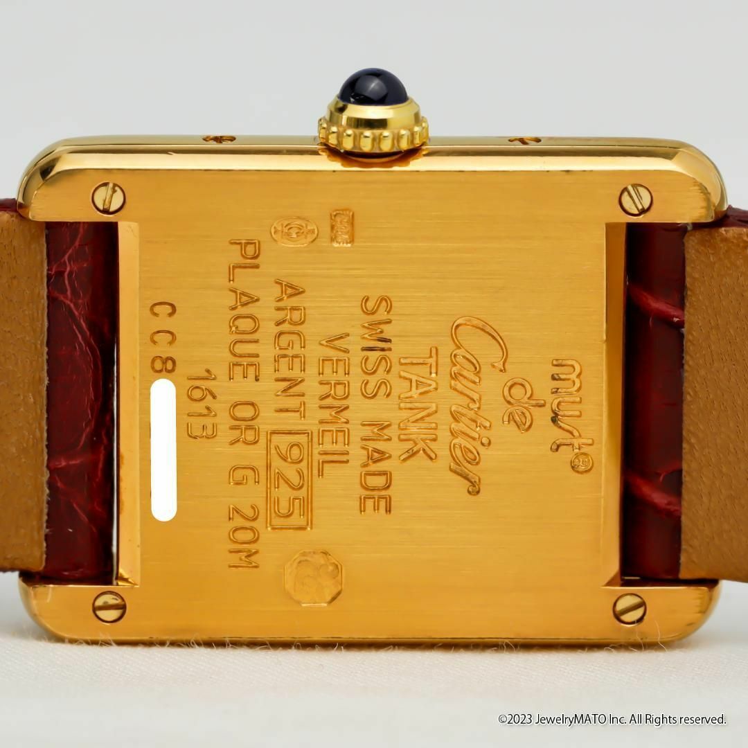 Cartier - 【新品仕上げ済み】カルティエ 腕時計 マストタンクSM Cartier - 【新品仕上げ済み】カルティエ 腕時計 マストタンクSM